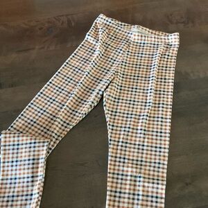 Girls checkered leggings